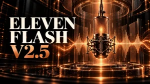 جلد Eleven Flash v2.5 با طراحی سه‌بعدی مشکی و نور مسی