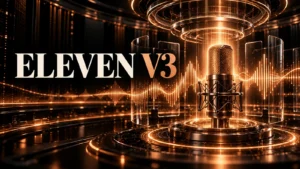 جلد Eleven v3 با طراحی سه‌بعدی مشکی و نور مسی