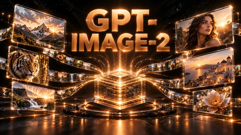 نام بزرگ GPT-Image-2 روی تصویر شاخص اختصاصی Buffalo147 AI با نشانه‌های بصری کاربرد مدل