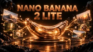 نام بزرگ Nano Banana 2 Lite روی تصویر شاخص اختصاصی Buffalo147 AI با نشانه‌های بصری کاربرد مدل