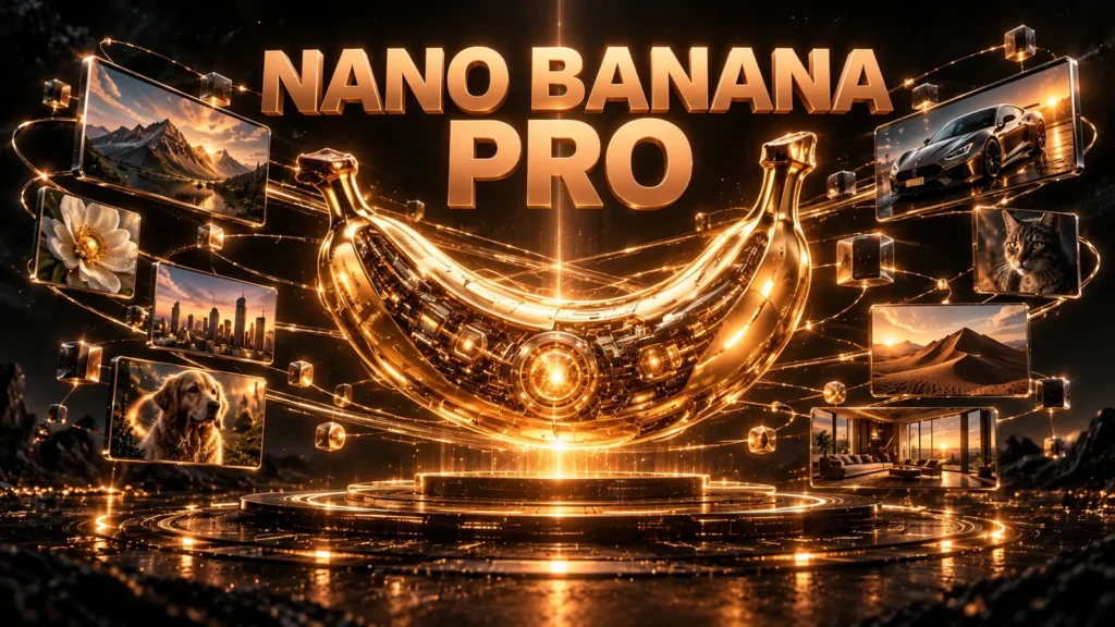 نام بزرگ Nano Banana Pro روی تصویر شاخص اختصاصی Buffalo147 AI با نشانه‌های بصری کاربرد مدل