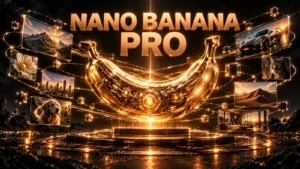 نام بزرگ Nano Banana Pro روی تصویر شاخص اختصاصی Buffalo147 AI با نشانه‌های بصری کاربرد مدل